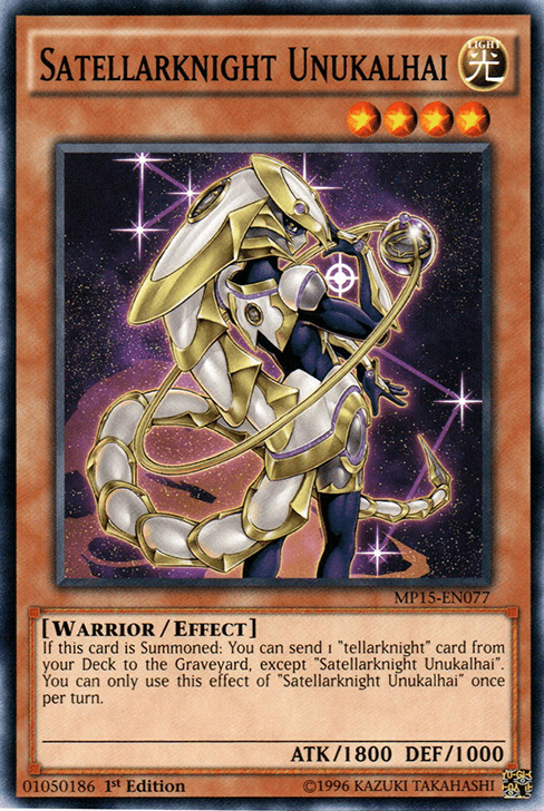 Satellarknight Unukalhai [MP15-EN077] Common - Josh's Cards