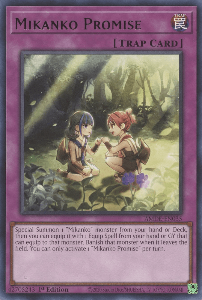 Mikanko Promise [AMDE-EN035] Rare - Josh's Cards