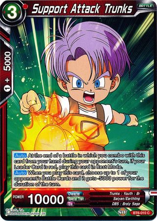 Support Attack Trunks (BT6-010) [Destroyer Kings] Parallel Foil