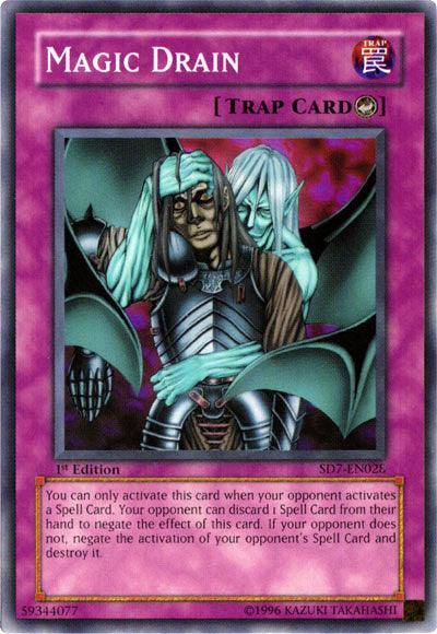 Magic Drain [SD7-EN028] Common - Josh's Cards