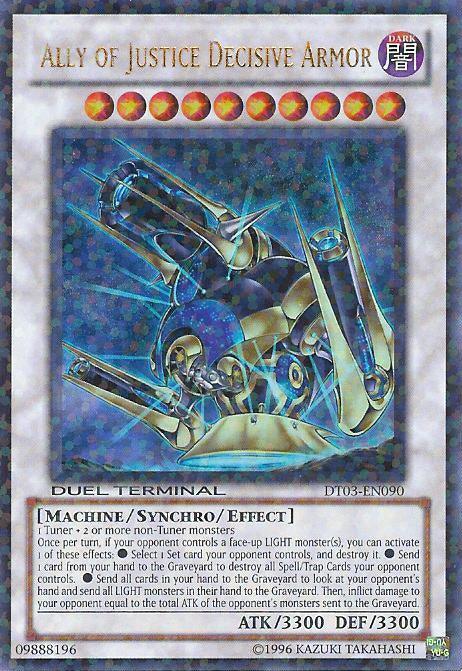 Ally of Justice Decisive Armor [DT03-EN090] Ultra Rare - Josh's Cards