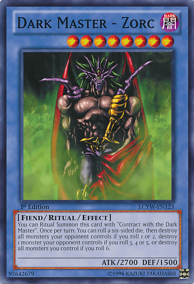 Dark Master - Zorc [LCYW-EN123] Common - Josh's Cards