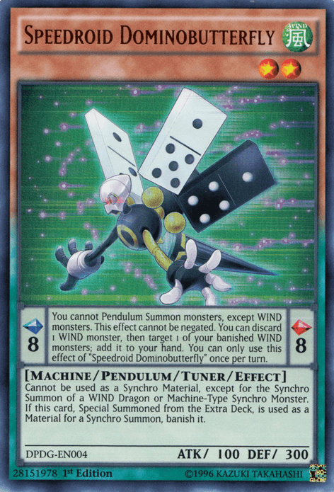 Speedroid Dominobutterfly [DPDG-EN004] Ultra Rare - Josh's Cards