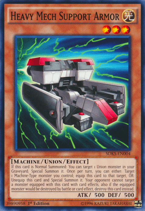 Heavy Mech Support Armor [SDKS-EN004] Common - Josh's Cards