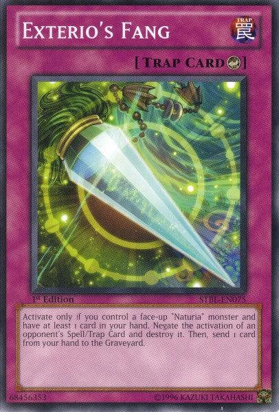 Exterio's Fang [STBL-EN075] Common - Josh's Cards
