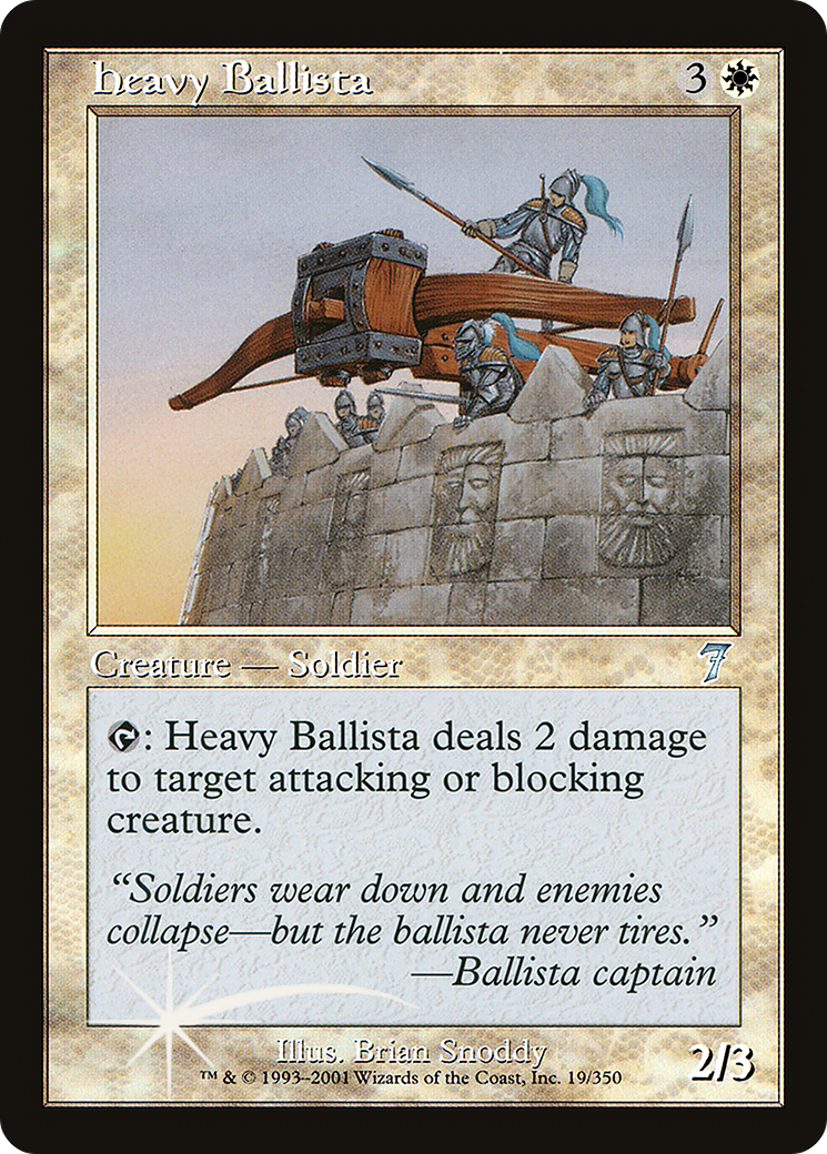 Heavy Ballista [Seventh Edition] Foil