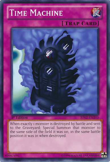 Time Machine [BP02-EN200] Mosaic Rare - Josh's Cards