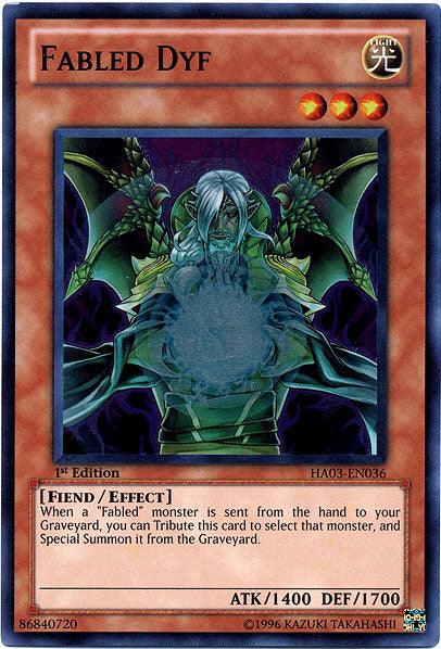 Fabled Dyf [HA03-EN036] Super Rare - Josh's Cards