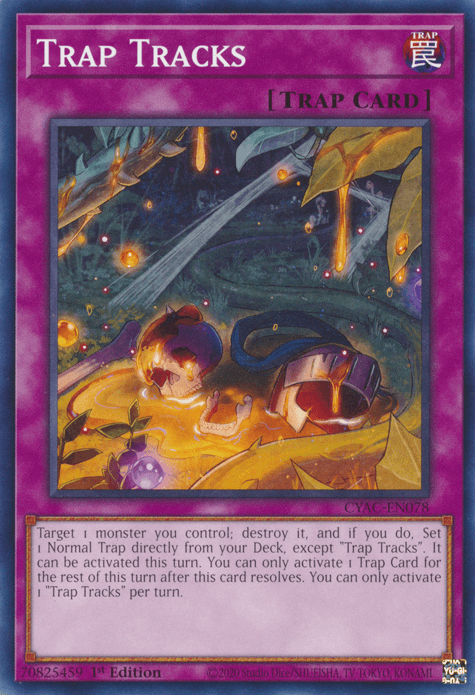 Trap Tracks [CYAC-EN078] Common - Josh's Cards