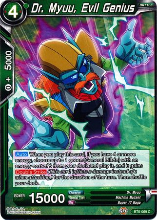 Dr. Myuu, Evil Genius (BT5-069) [Miraculous Revival] Parallel Foil