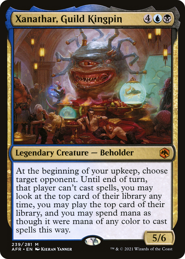 Xanathar, Guild Kingpin (AFR-239) - Adventures in the Forgotten Realms Foil