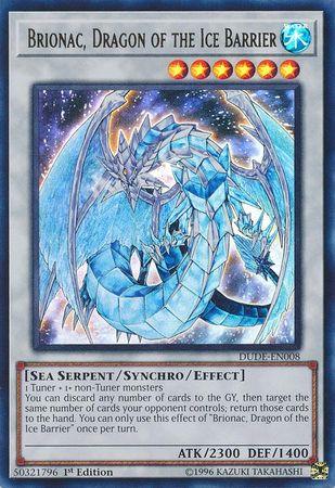 Brionac, Dragon of the Ice Barrier [DUDE-EN008] Ultra Rare - Josh's Cards