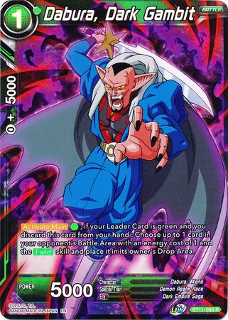Dabura, Dark Gambit (BT11-086) [Vermilion Bloodline 2nd Edition] Parallel Foil