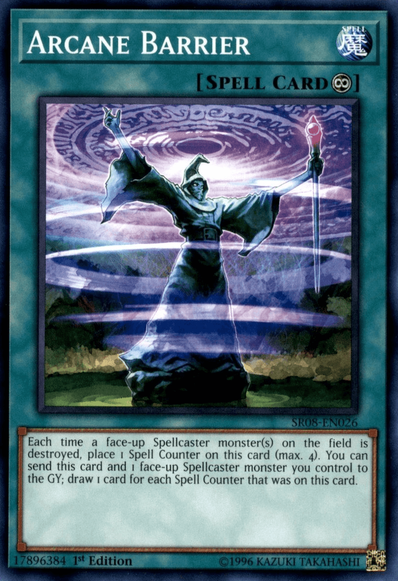 Arcane Barrier [SR08-EN026] Common - Josh's Cards