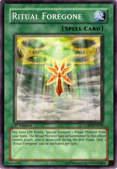 Ritual Foregone [CDIP-EN039] Common - Josh's Cards