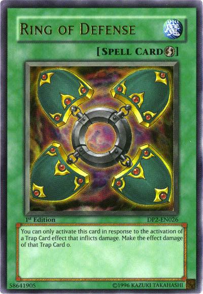 Ring of Defense [DP2-EN026] Ultra Rare - Josh's Cards