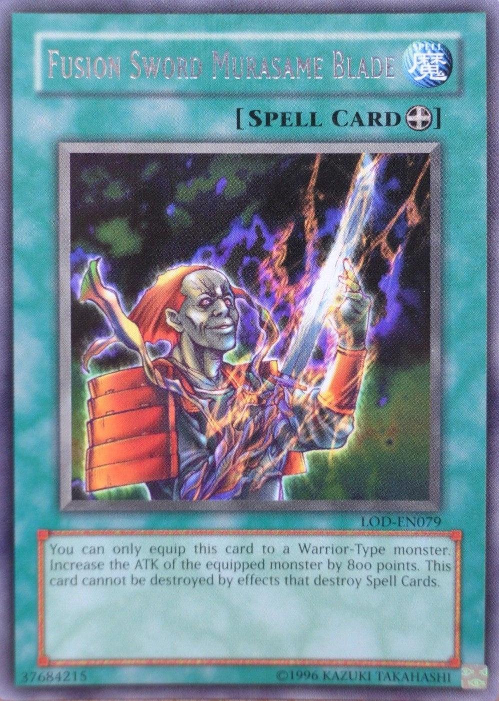 Fusion Sword Murasame Blade [LOD-EN079] Rare - Josh's Cards