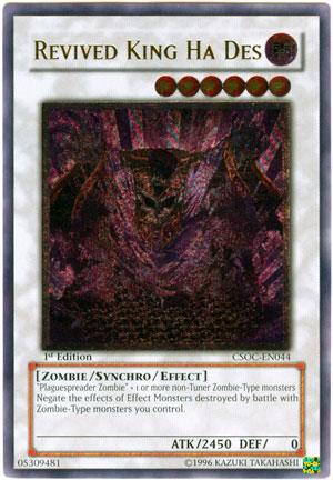 Revived King Ha Des (UTR) [CSOC-EN044] Ultimate Rare - Josh's Cards