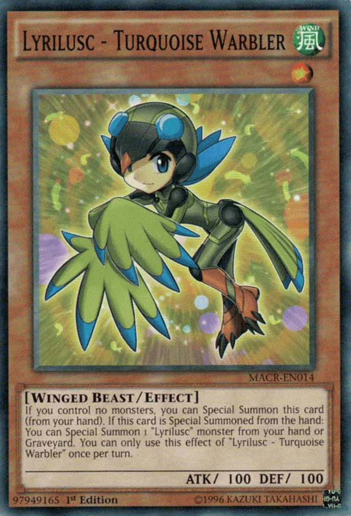 Lyrilusc - Turquoise Warbler [MACR-EN014] Common - Josh's Cards
