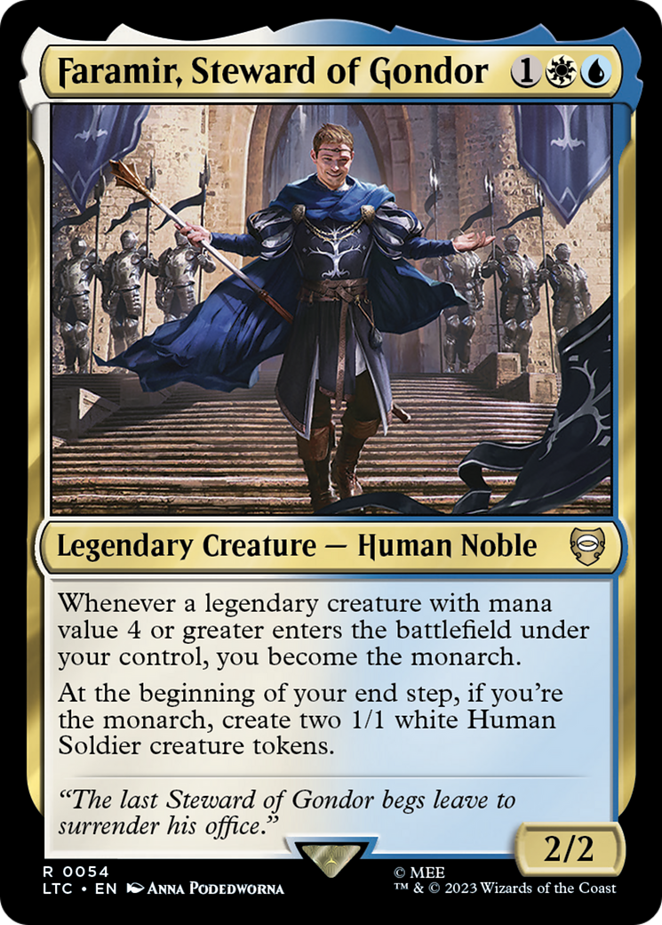 Faramir, Steward of Gondor (LTC-054) - Tales of Middle-earth Commander