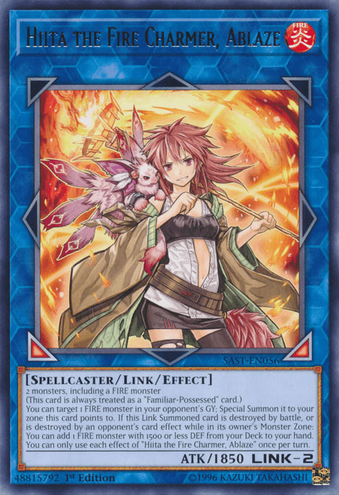 Hiita the Fire Charmer, Ablaze [SAST-EN056] Rare - Josh's Cards