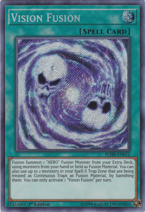 Vision Fusion [BLHR-EN012] Secret Rare - Josh's Cards
