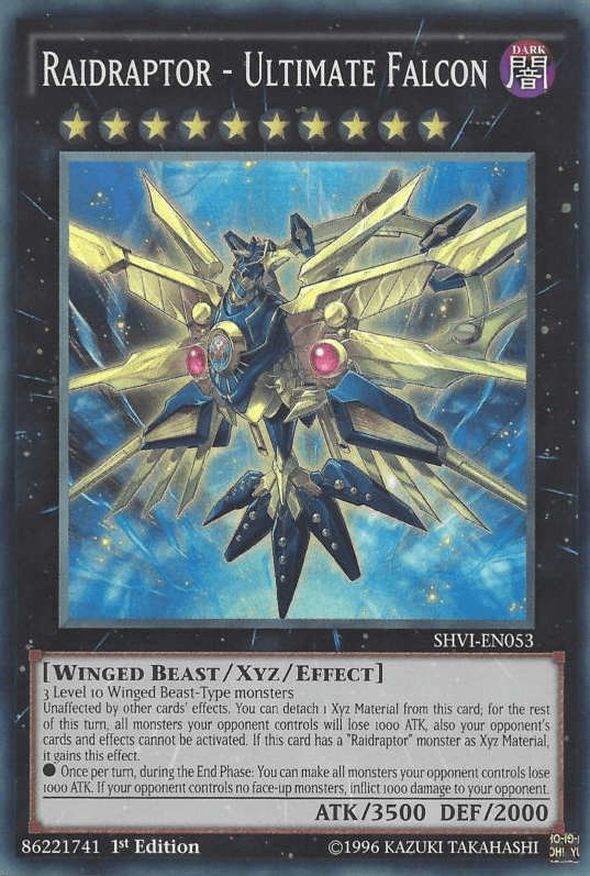 Raidraptor - Ultimate Falcon [SHVI-EN053] Super Rare - Josh's Cards