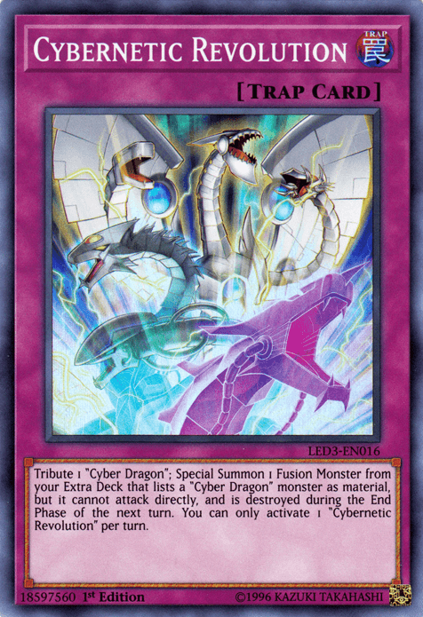 Cybernetic Revolution [LED3-EN016] Super Rare - Josh's Cards