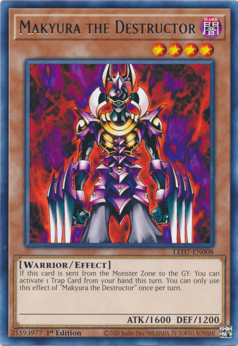 Makyura the Destructor [LED7-EN008] Rare - Josh's Cards