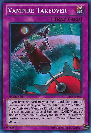 Vampire Takeover [SHSP-EN075] Super Rare - Josh's Cards