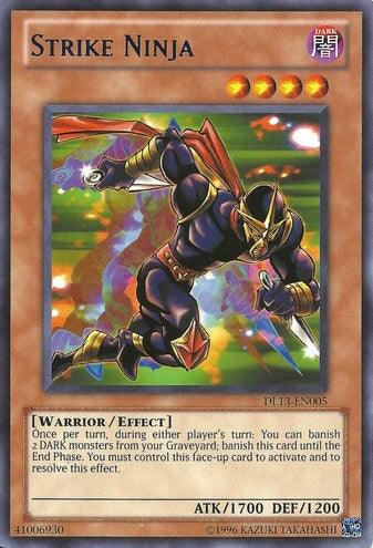 Strike Ninja (Blue) [DL13-EN005] Rare - Josh's Cards