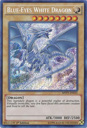 Blue-Eyes White Dragon [MVP1-ENS55] Secret Rare - Josh's Cards