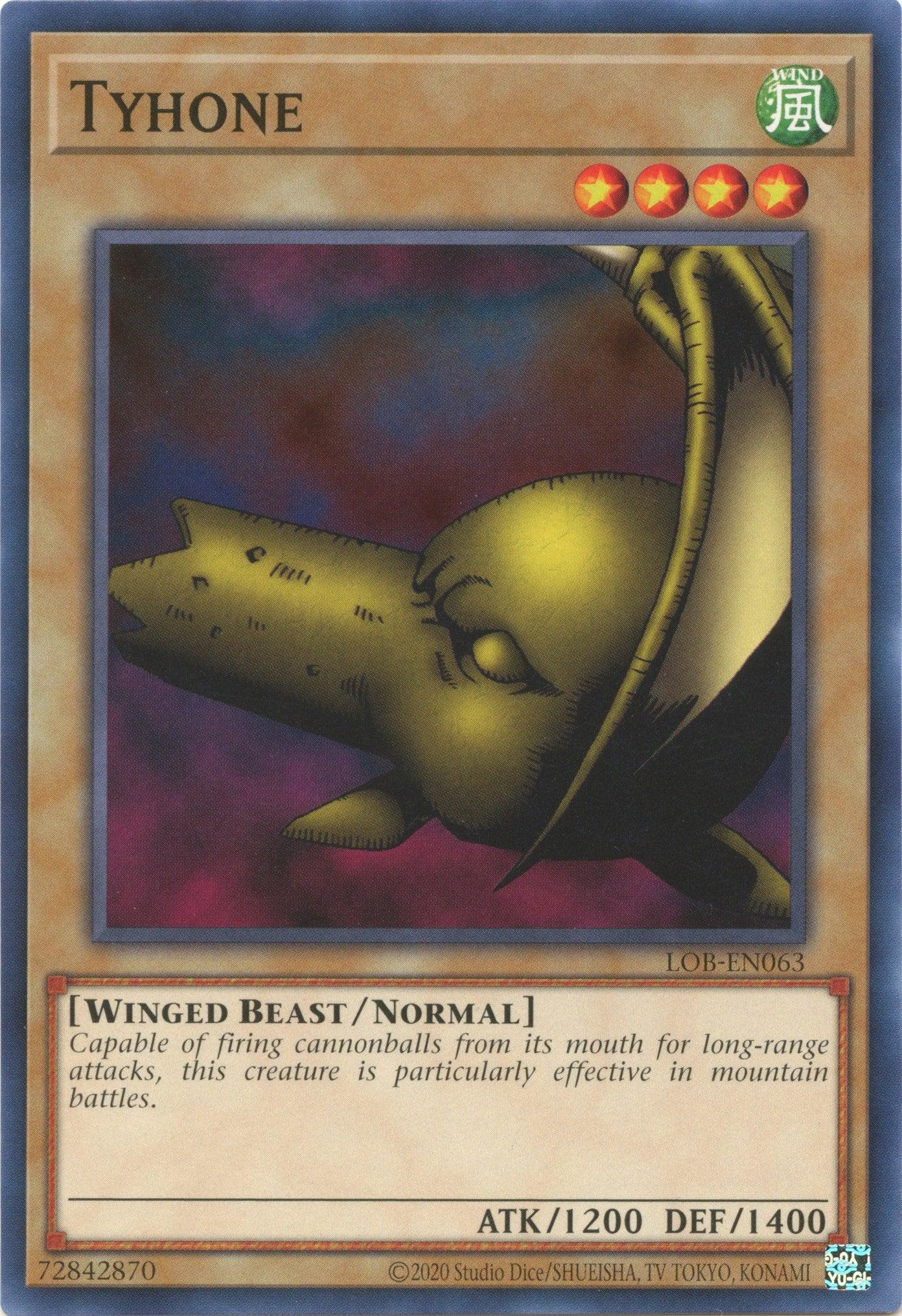 Tyhone (25th Anniversary) [LOB-EN063] Common - Josh's Cards