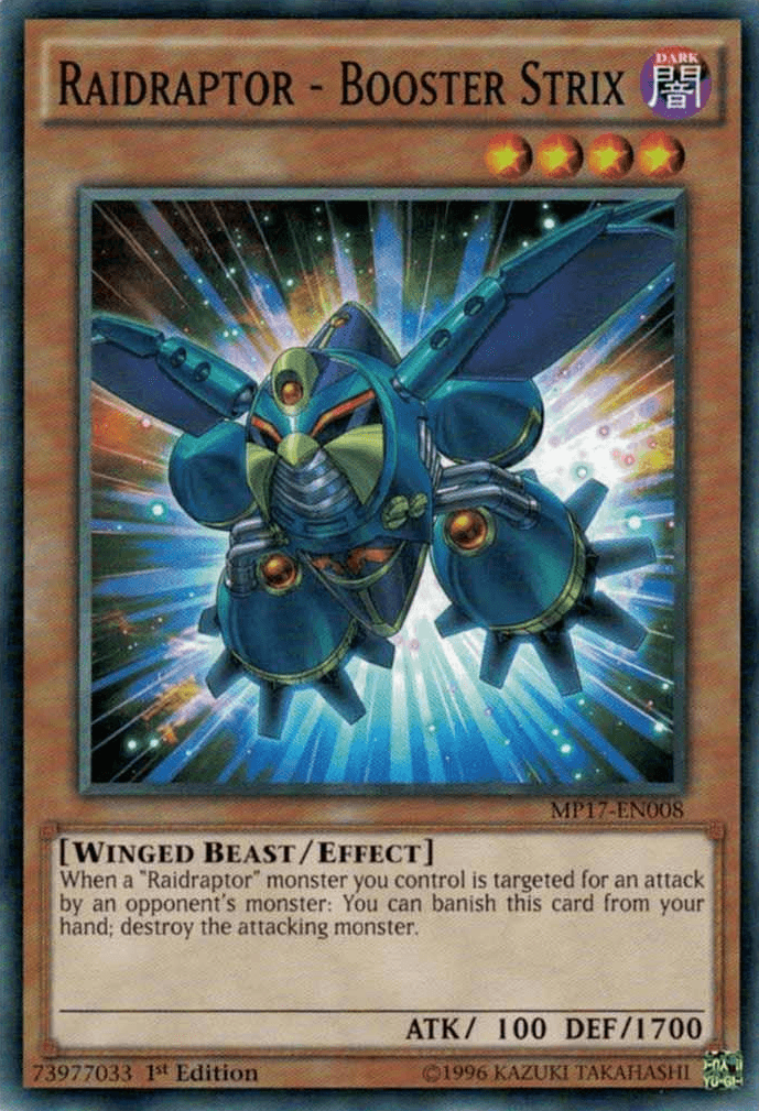 Raidraptor - Booster Strix [MP17-EN008] Common - Josh's Cards