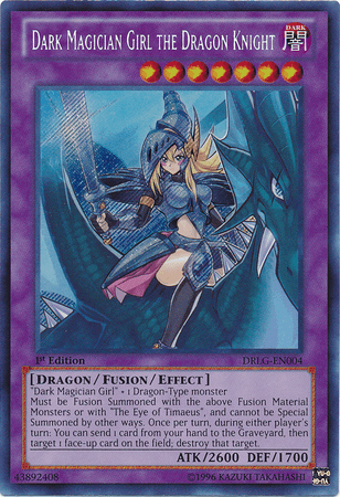 Dark Magician Girl the Dragon Knight [DRLG-EN004] Secret Rare - Josh's Cards