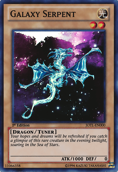 Galaxy Serpent [JOTL-EN000] Super Rare - Josh's Cards
