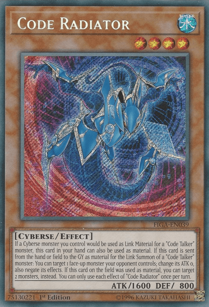 Code Radiator [FIGA-EN039] Secret Rare - Josh's Cards