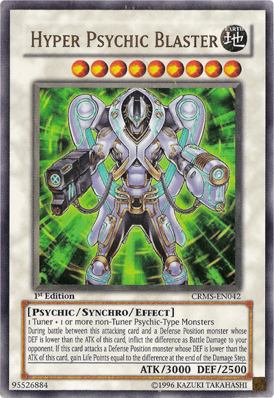 Hyper Psychic Blaster [CRMS-EN042] Ultra Rare - Josh's Cards