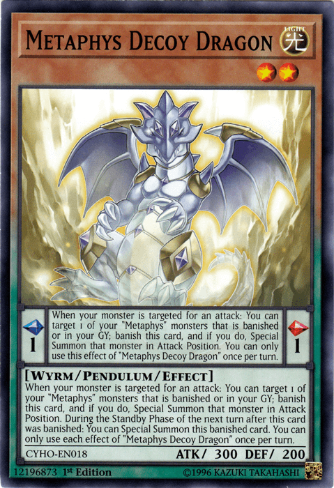 Metaphys Decoy Dragon [CYHO-EN018] Common - Josh's Cards