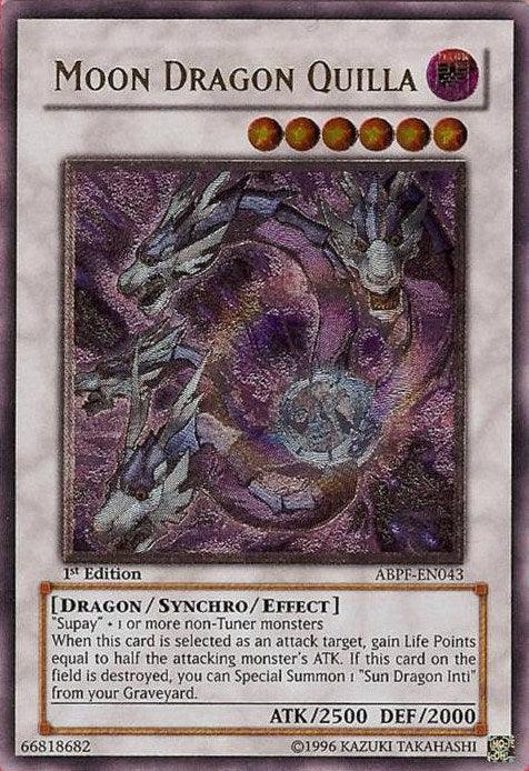 Moon Dragon Quilla [ABPF-EN043] Ultimate Rare - Josh's Cards