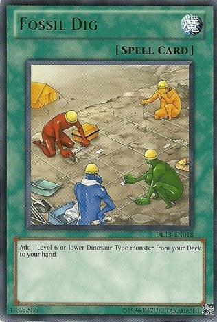 Fossil Dig (Green) [DL13-EN018] Rare - Josh's Cards