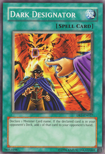 Dark Designator [DR1-EN027] Common - Josh's Cards