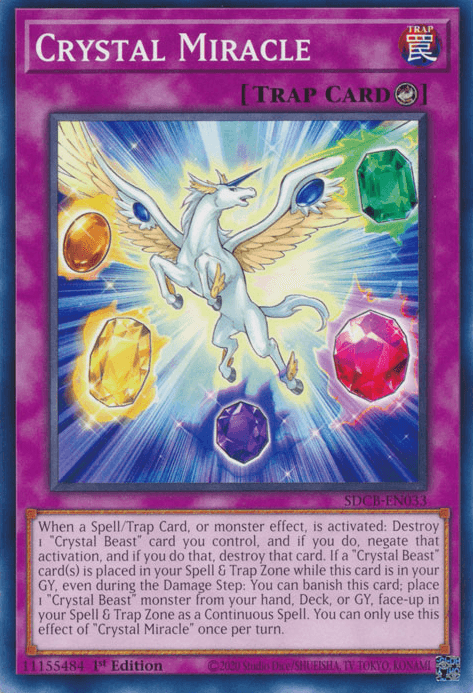Crystal Miracle [SDCB-EN033] Common - Josh's Cards
