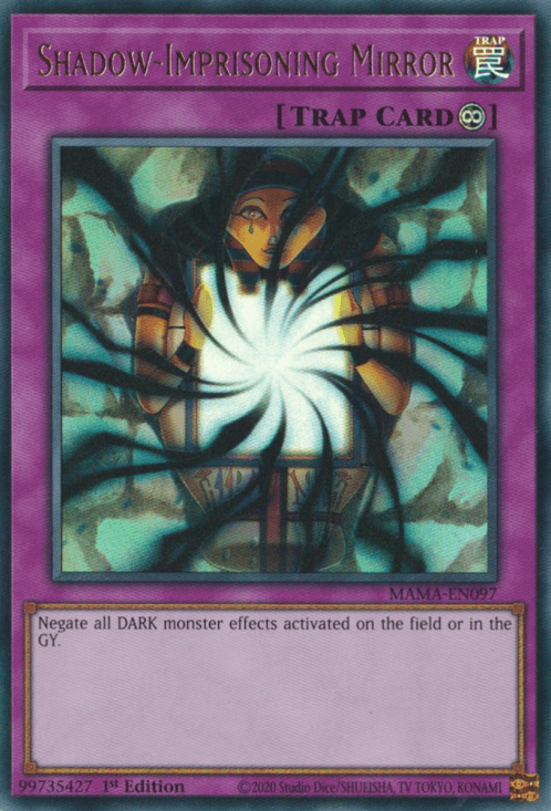 Shadow-Imprisoning Mirror [MAMA-EN097] Ultra Rare - Josh's Cards