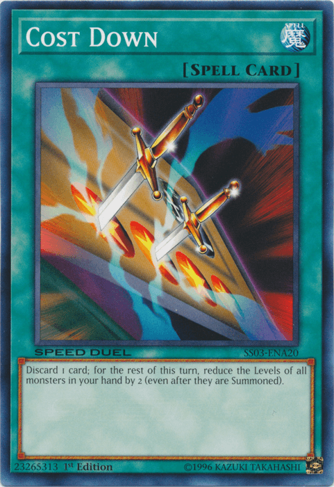 Cost Down [SS03-ENA20] Common - Josh's Cards