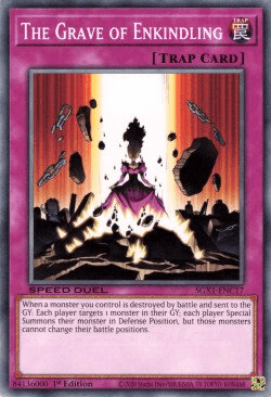 The Grave of Enkindling [SGX1-ENC17] Common - Josh's Cards