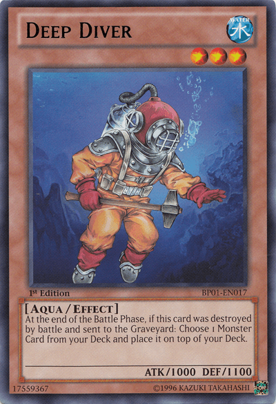 Deep Diver [BP01-EN017] Rare - Josh's Cards