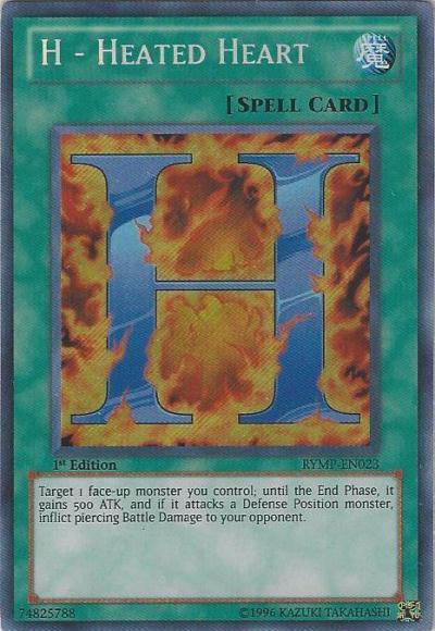 H - Heated Heart [RYMP-EN023] Secret Rare - Josh's Cards