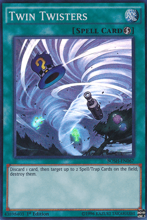 Twin Twisters [BOSH-EN067] Super Rare - Josh's Cards