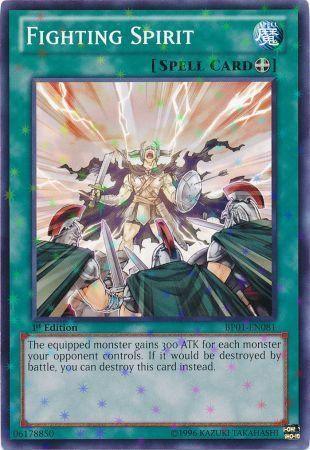 Fighting Spirit [BP01-EN081] Starfoil Rare - Josh's Cards